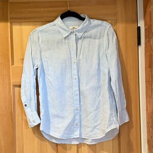 Vineyard Vines Light Blue Striped Shirt